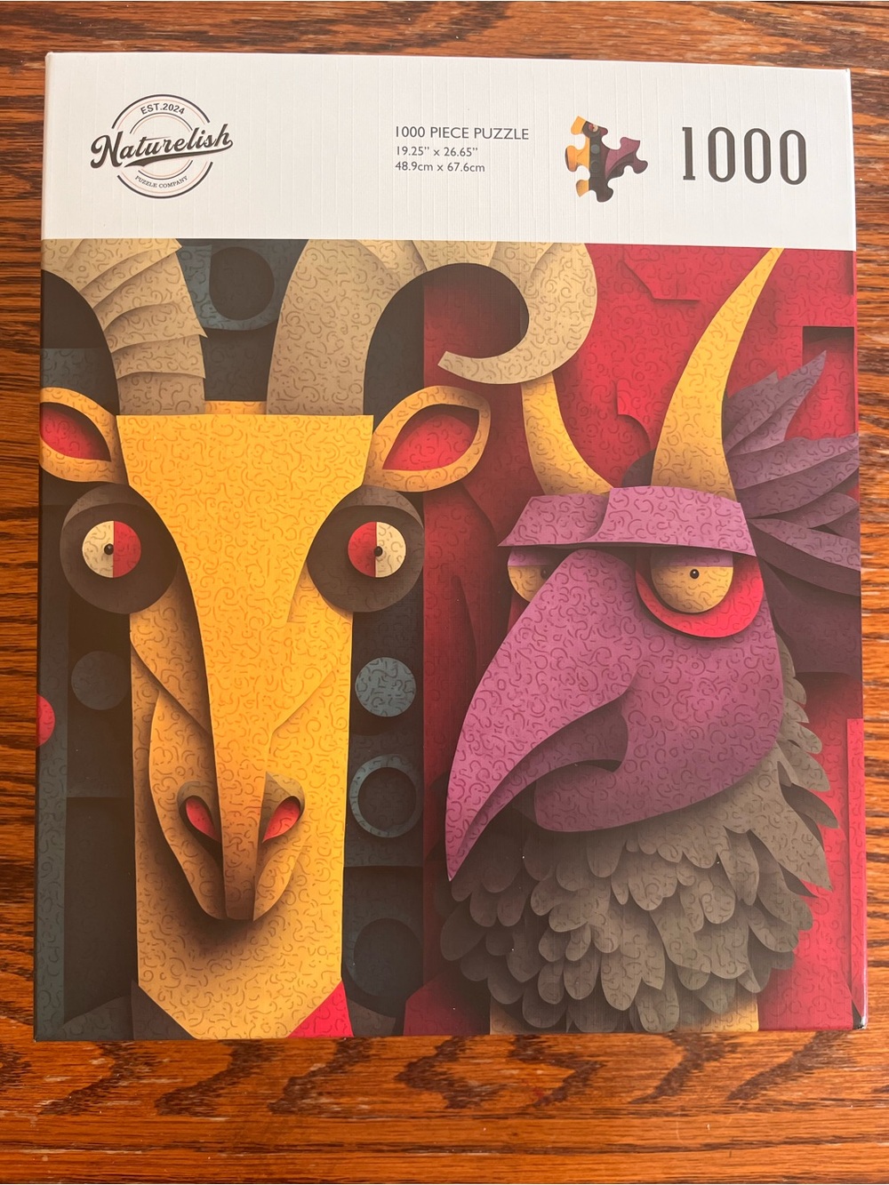 Naturelish Animal Gentleman & Chronomancer 1000 pc Jigsaw Puzzle